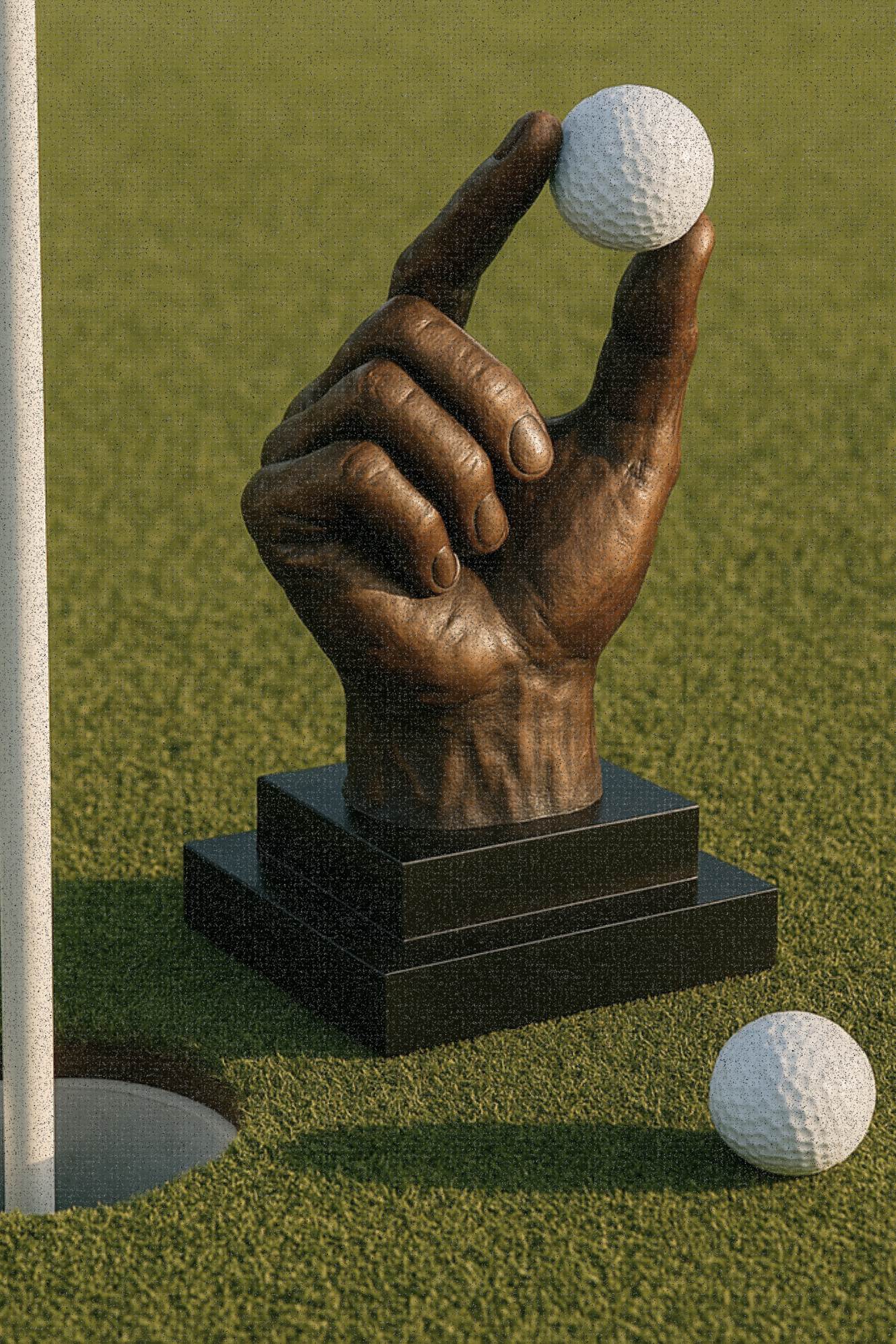 Trofeo artístico para torneo de golf